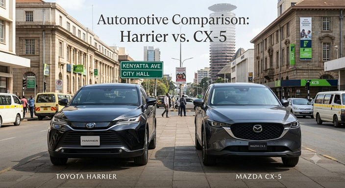 Harrier VS CX5