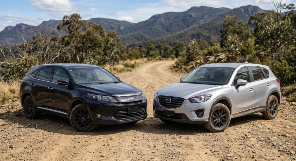 Toyota Harrier vs Mazda CX-5: Which SUV makes better sense for Kenya? Harrier and CX5 e1788252565568