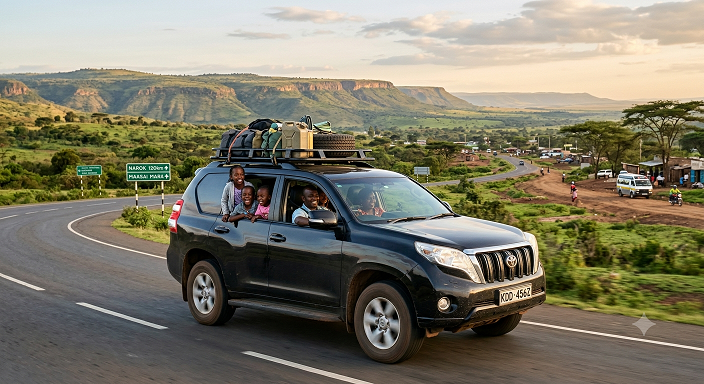 Best Family Cars in Kenya for Long-Distance Travel (2026 Guide) Iko Gari Prado