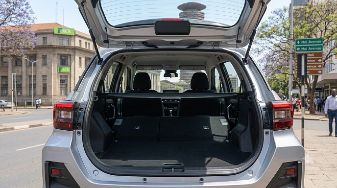 Raize Cargo area