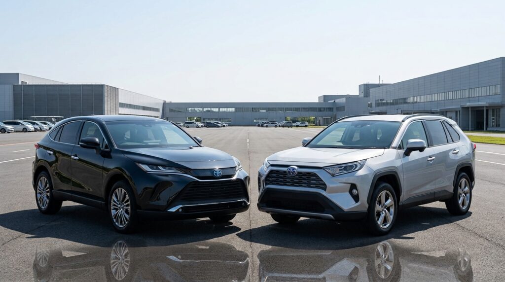 Toyota Harrier vs Toyota RAV4: Which Is Better for Kenyan Buyers? Harrier VS RAV4 Iko Gari