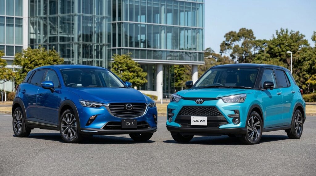 Mazda CX-3 vs Toyota Raize: Which Compact SUV Should You Buy? Raize Vs CX 3 Iko Gari