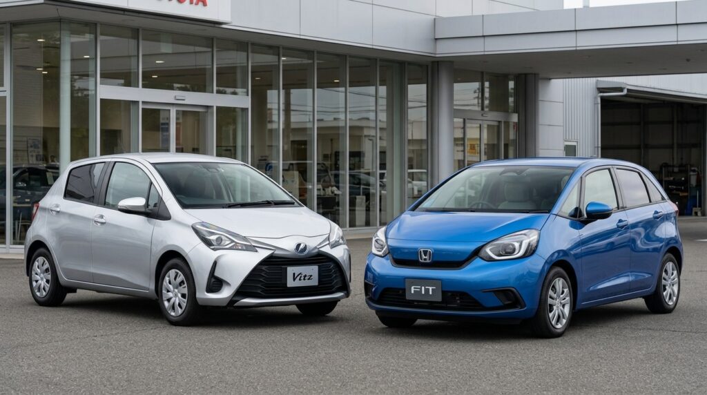 Vitz VS Fit Iko Gari